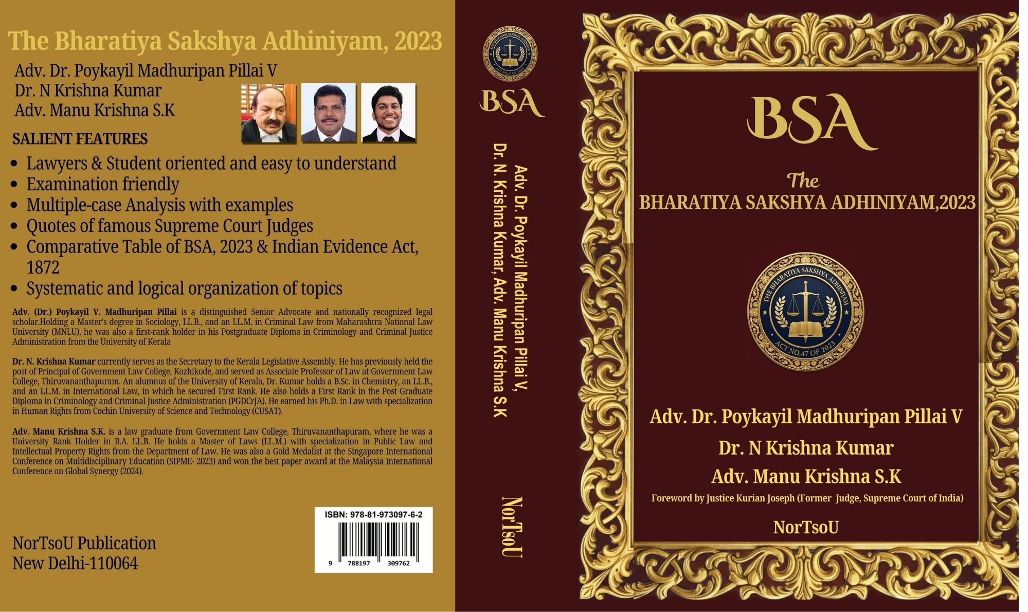 THE BHARATIYA SAKSHYA ADHINIYAM (BSA 2023)